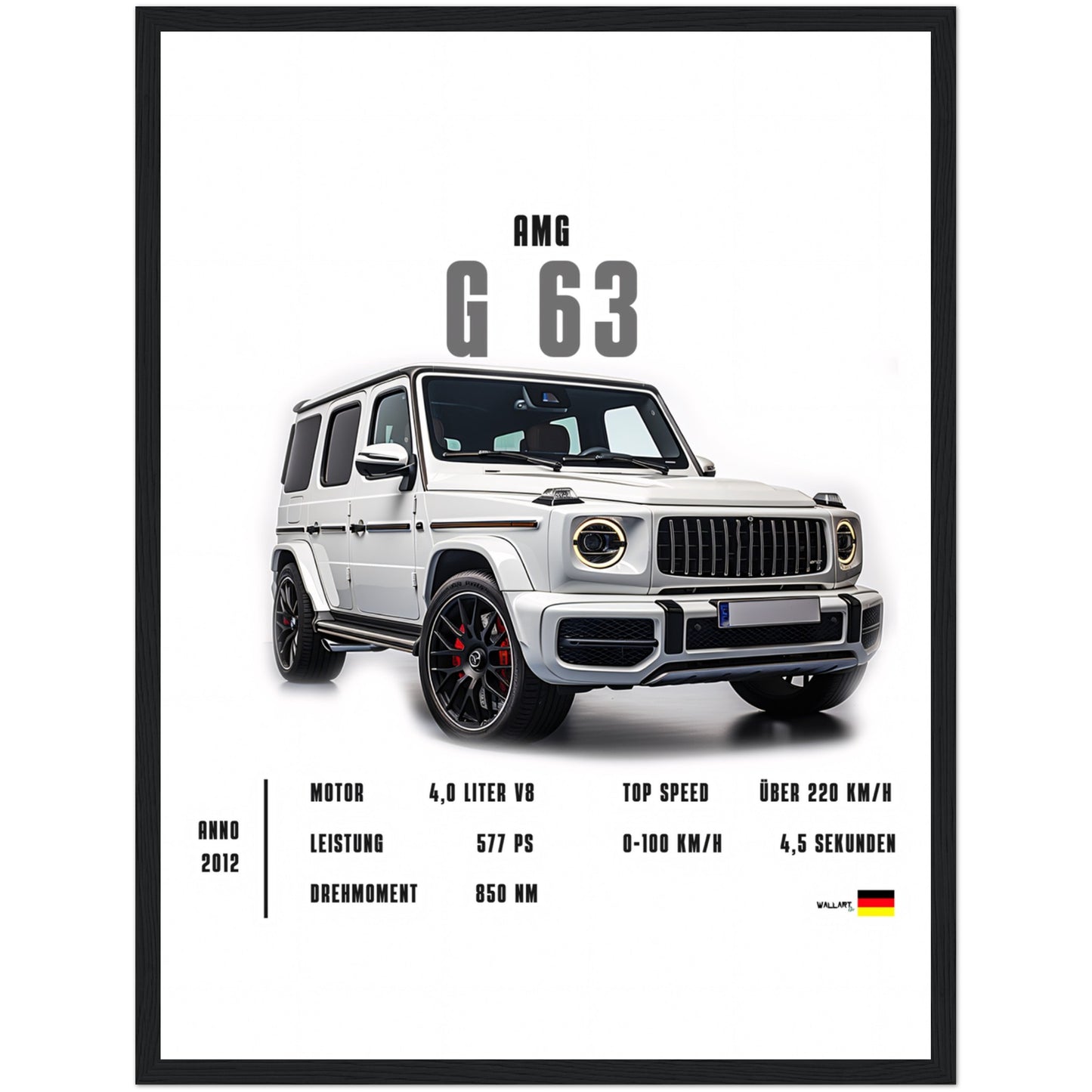 Detailed AMG G 63 - Poster