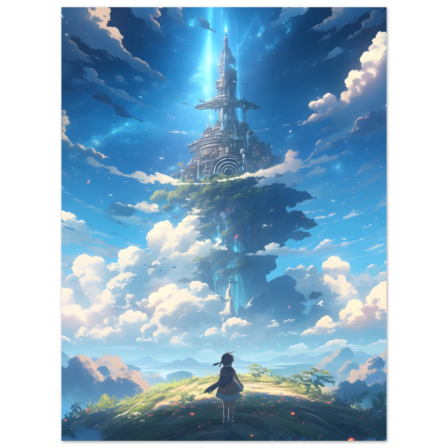 Flying Castle - Poster