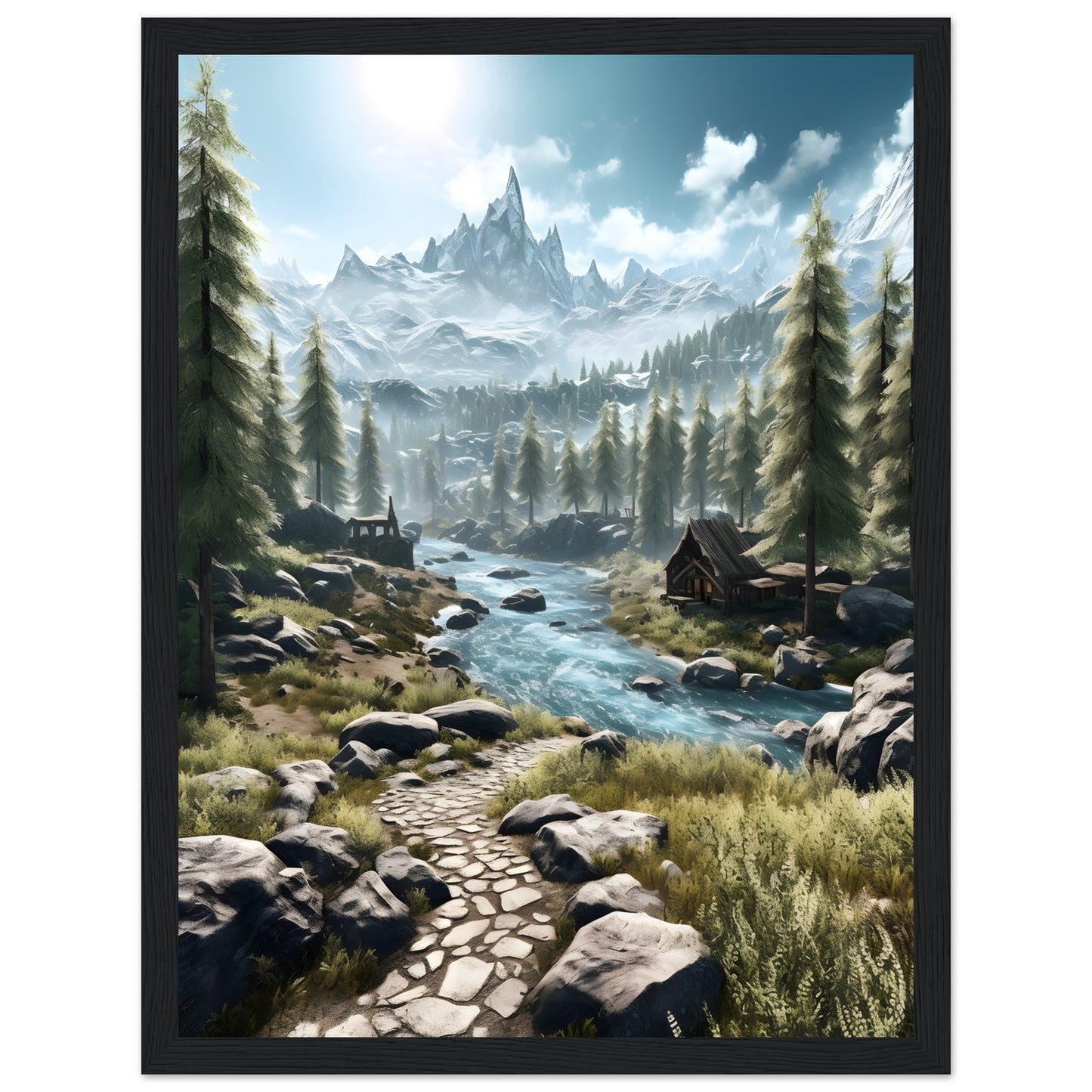 Ethereal Peaks - Poster