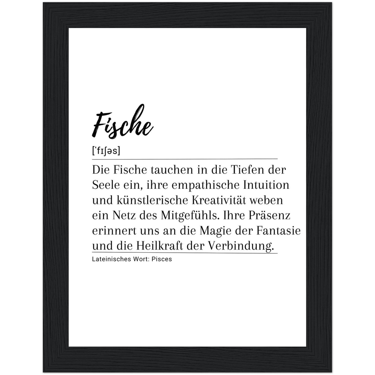 Fische - Poster
