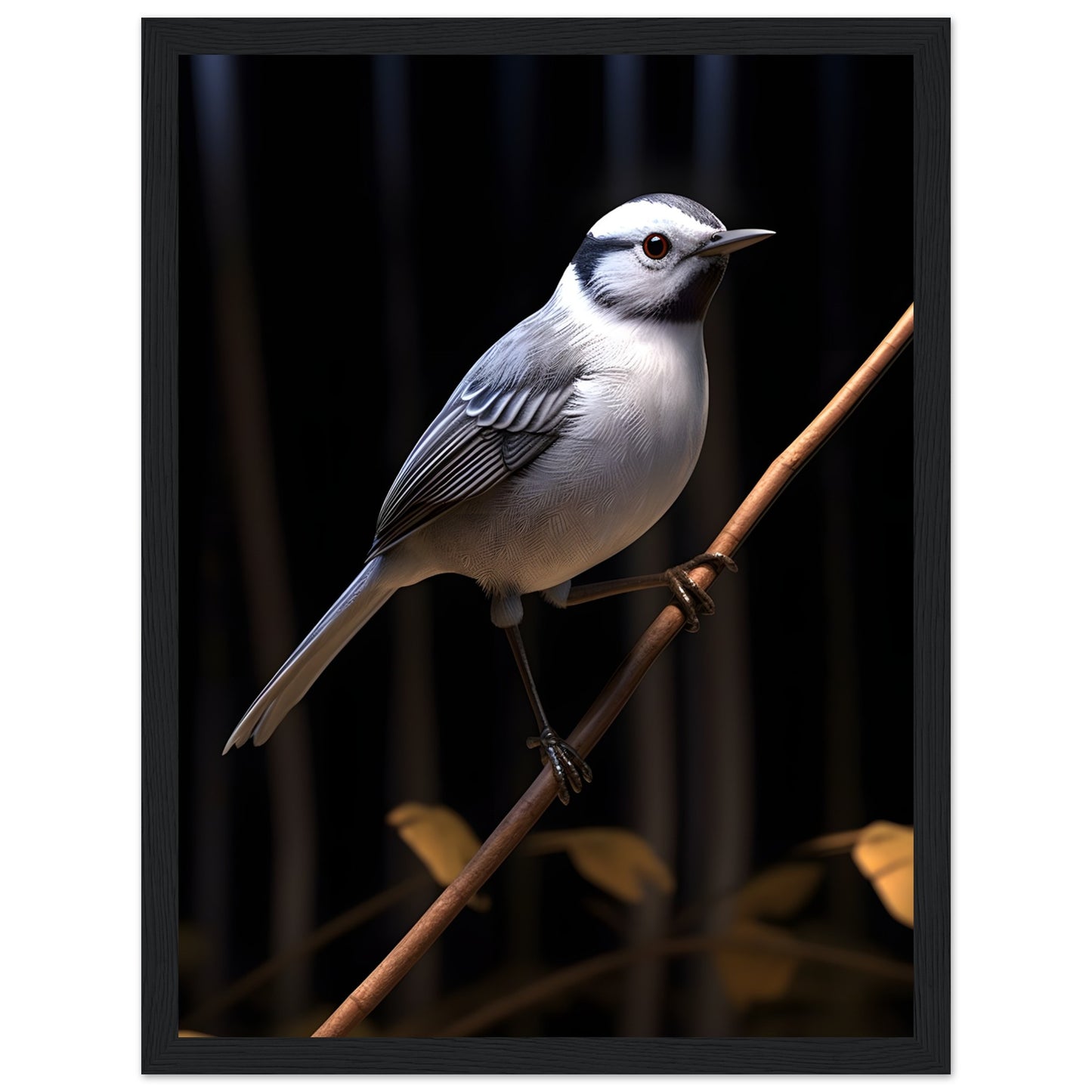 Enchanting Japanese Songbird - Poster