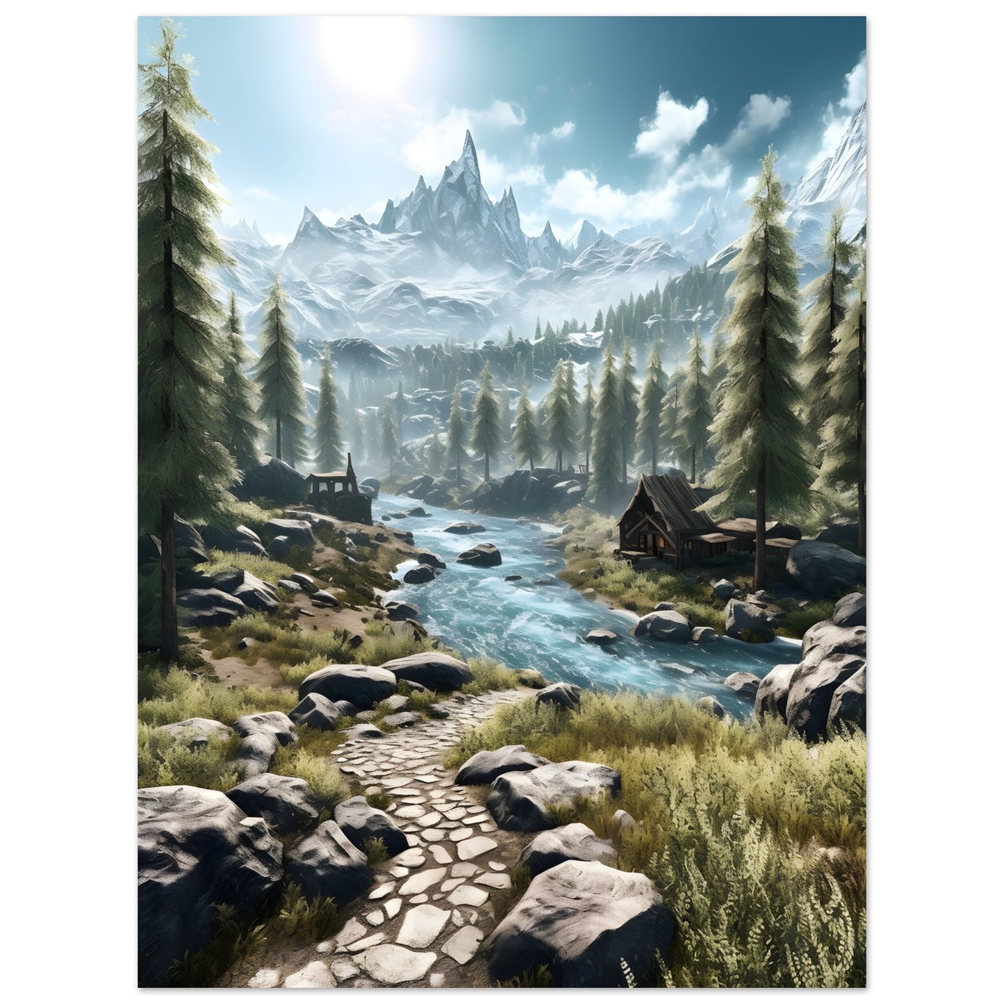 Ethereal Peaks - Poster