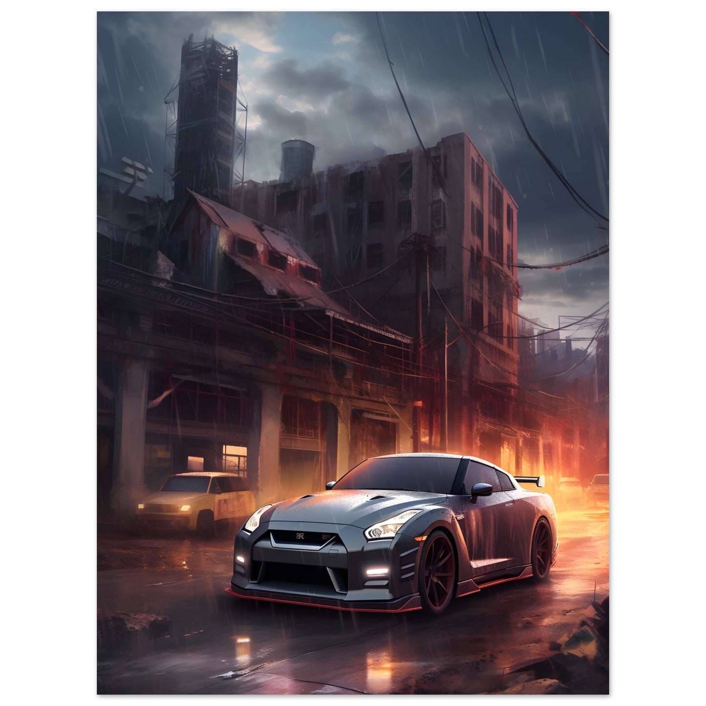 Nissan GT-R - Poster