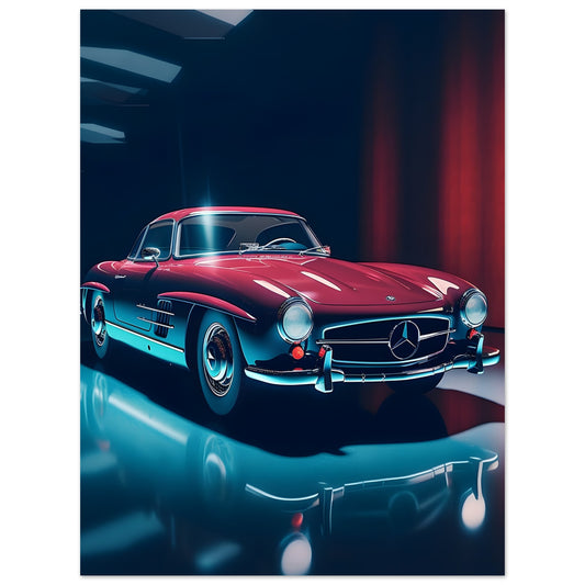 1957 Mercedes Benz 300 SL - Poster
