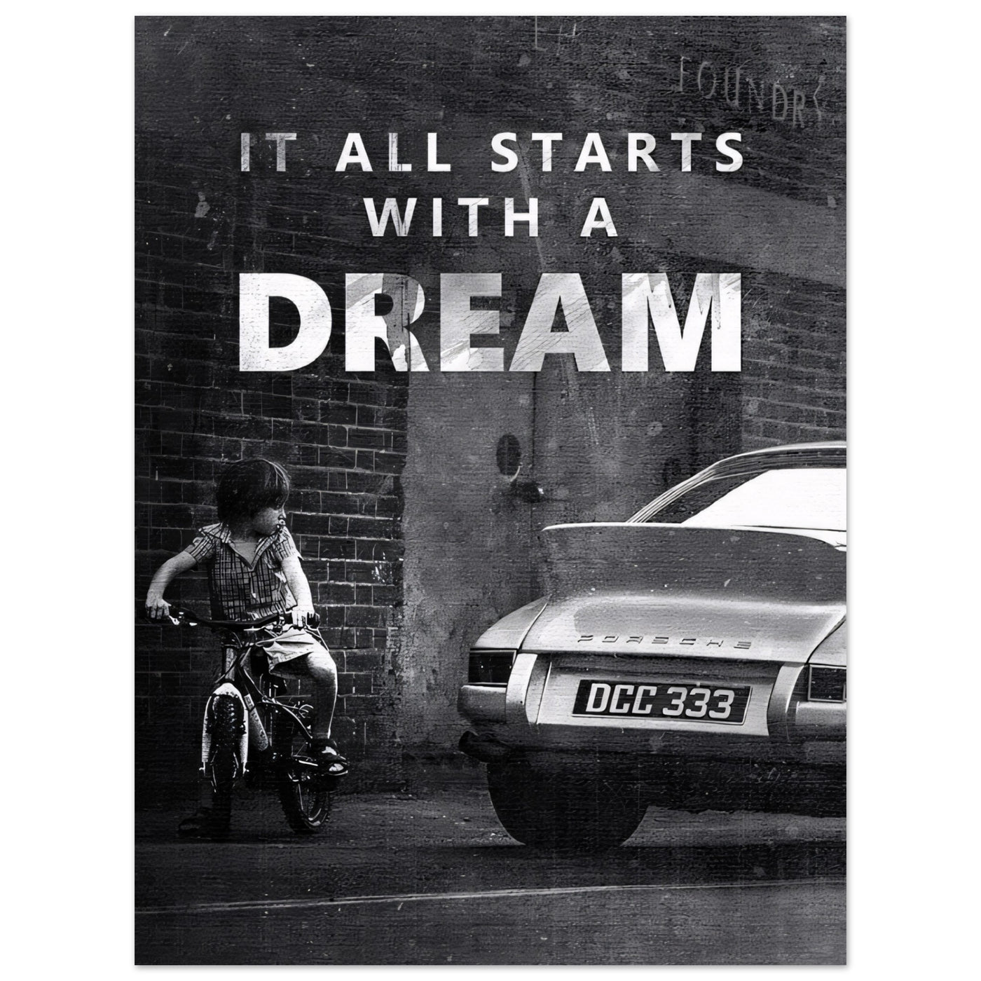 It All Starts With A Dream - Poster