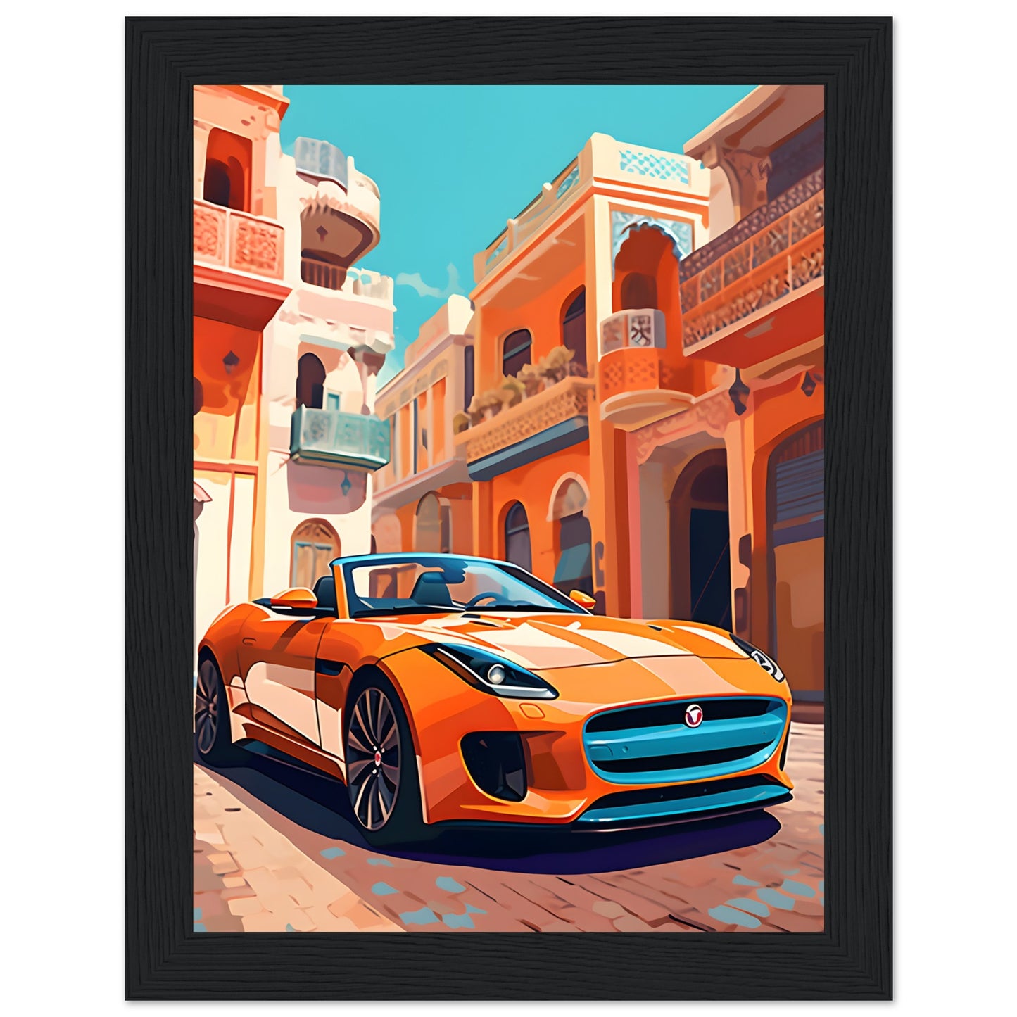 Jaguar F-Type IV - Poster