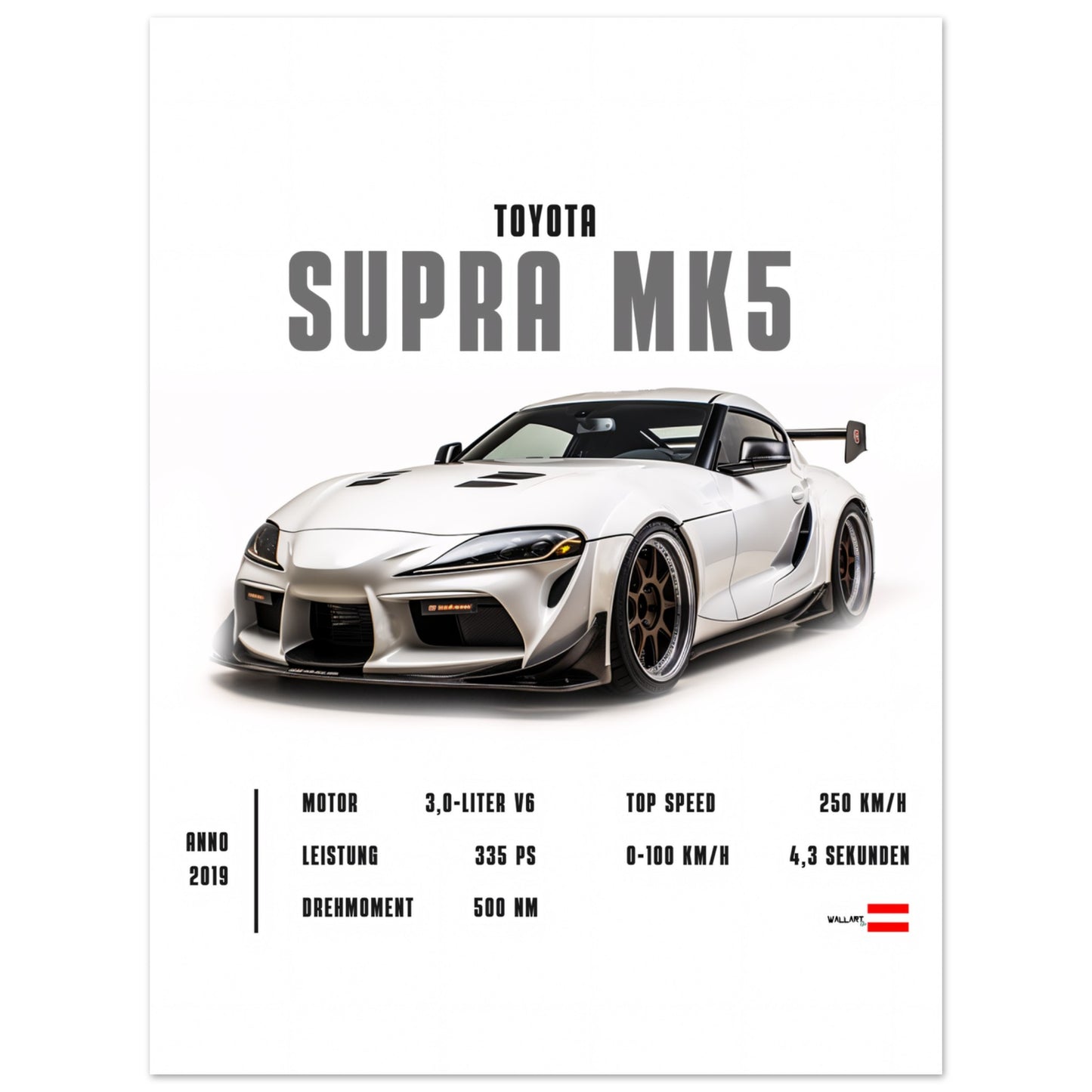 Detailed Supra MK5 - Poster