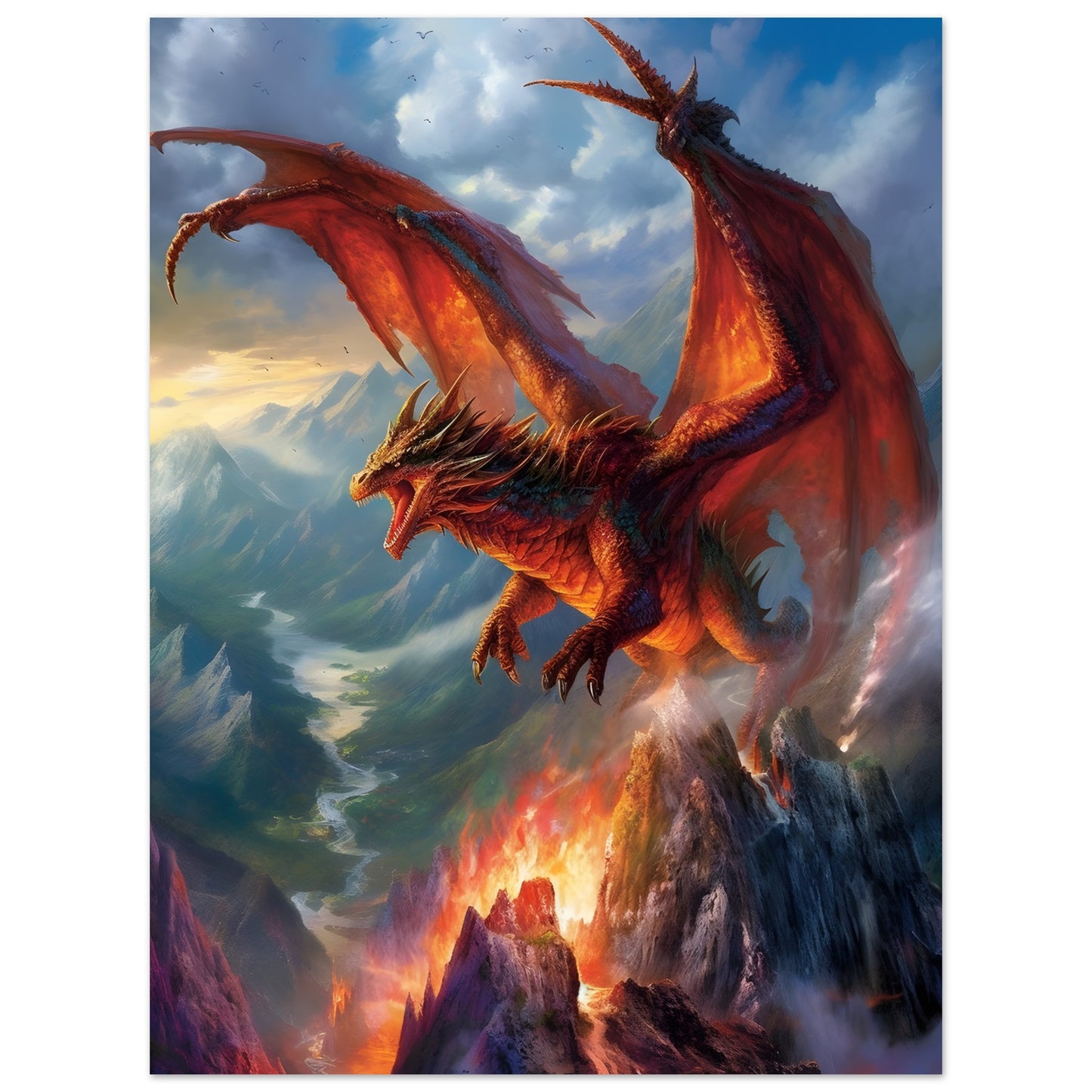 Rulers of Fire and Fury - Poster