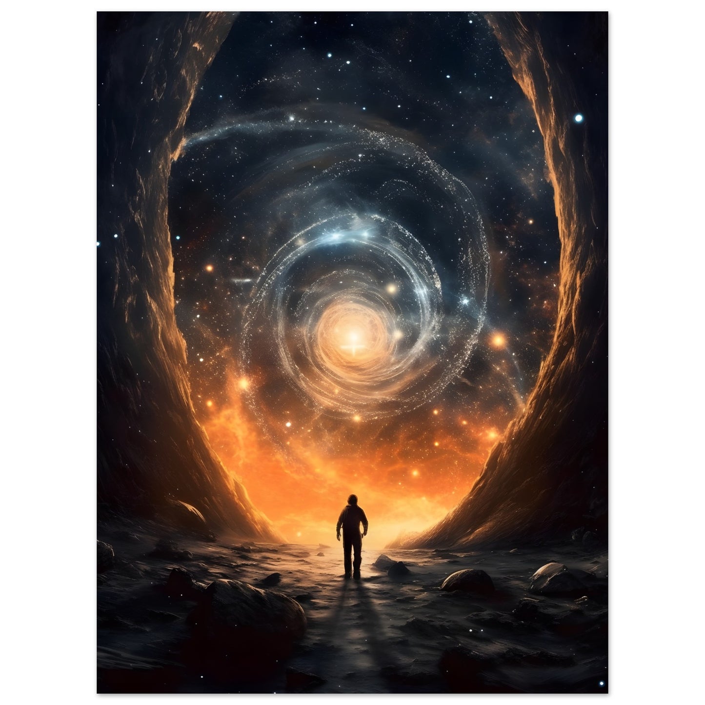 Distant Galaxies - Poster