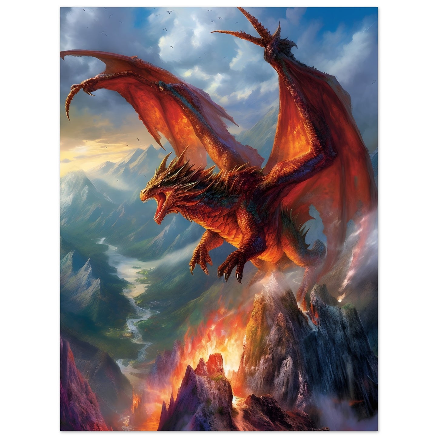 Rulers of Fire and Fury - Poster