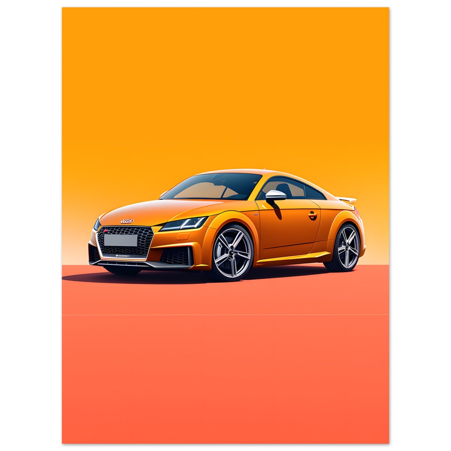 Audi TT 2017 - Poster