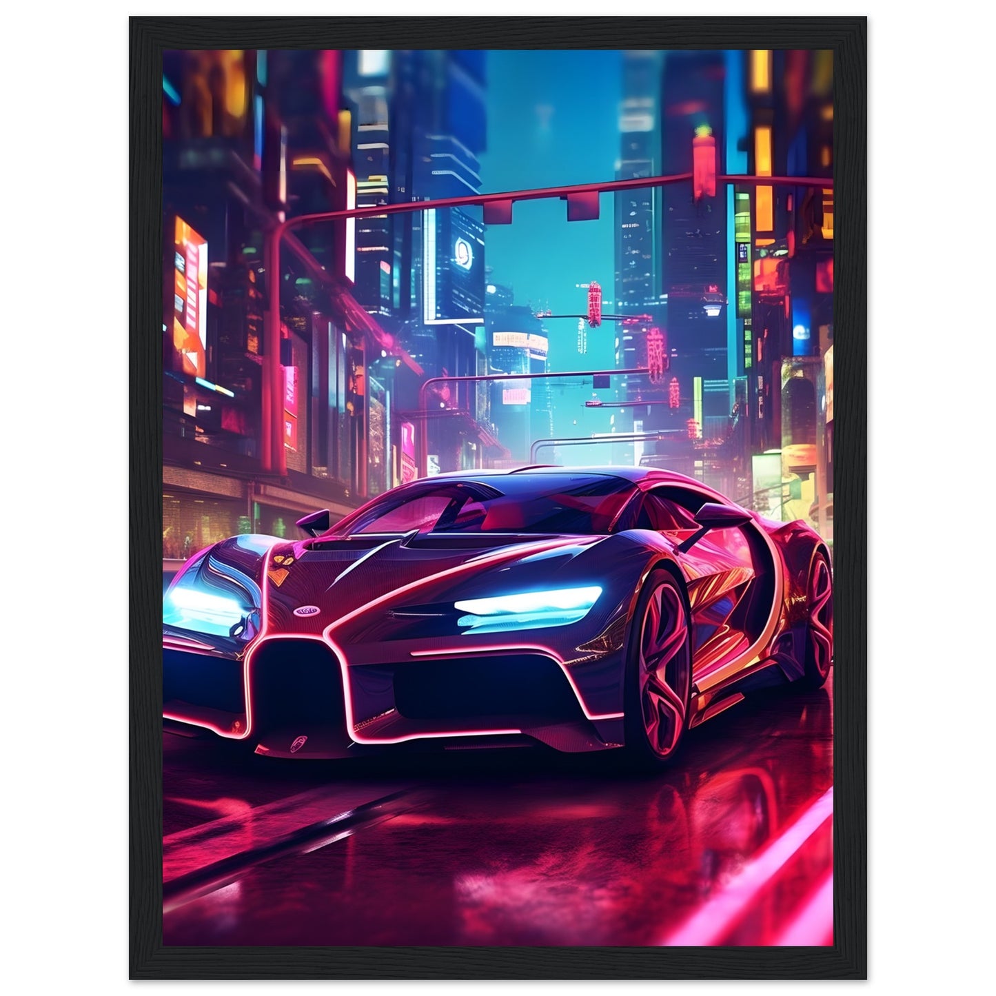 Bugatti Chiron - Poster