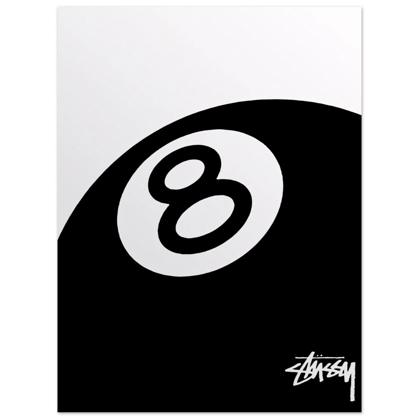 Stussy 8 Ball - Poster