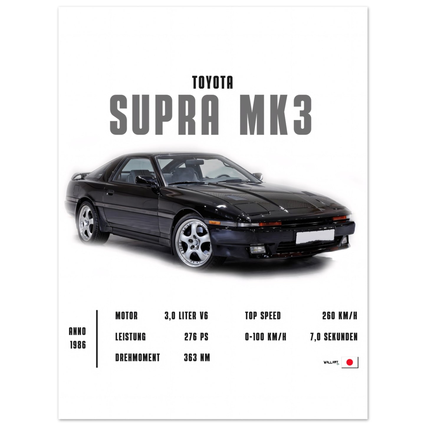 Detailed Supra MK3 - Poster