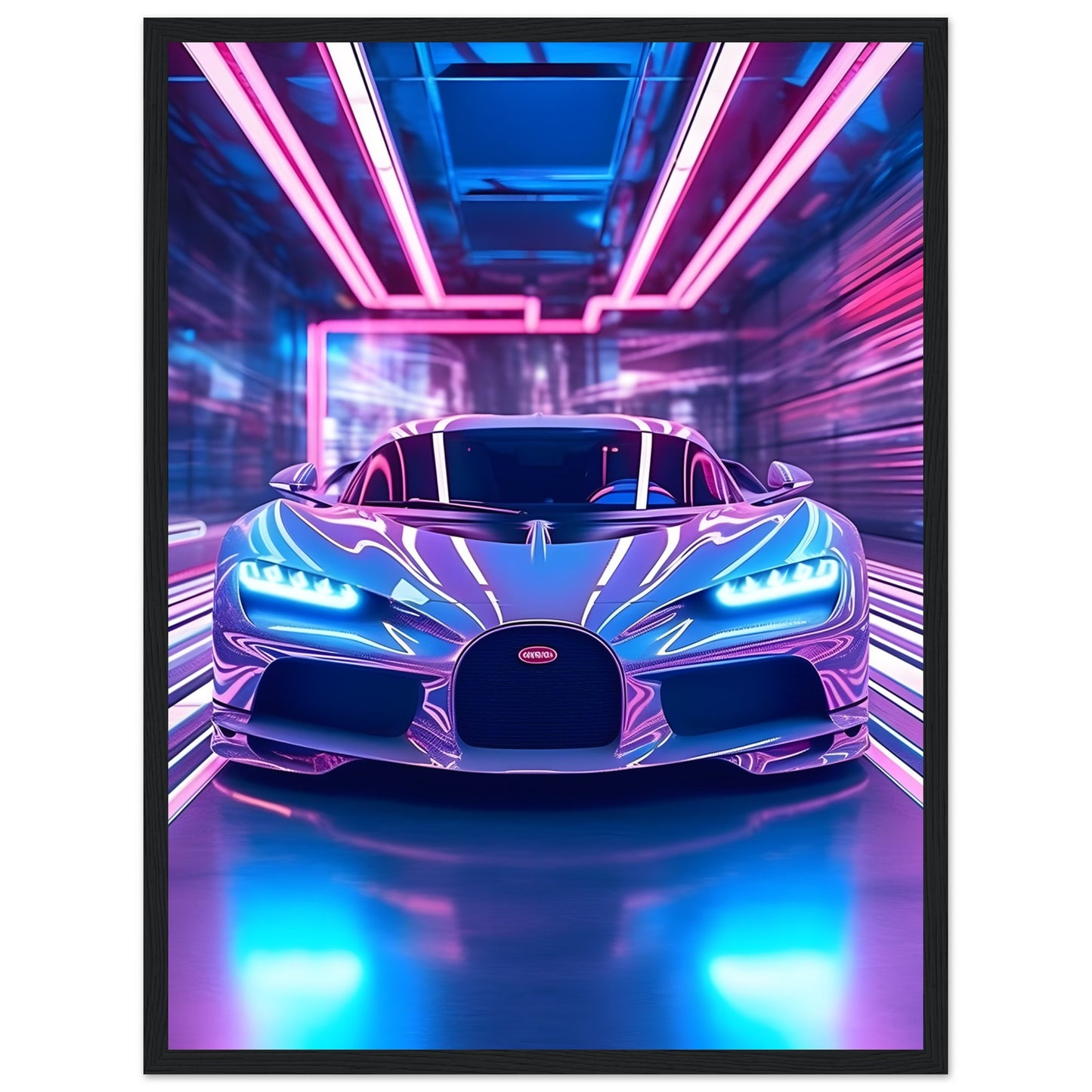 Bugatti Chiron - Poster