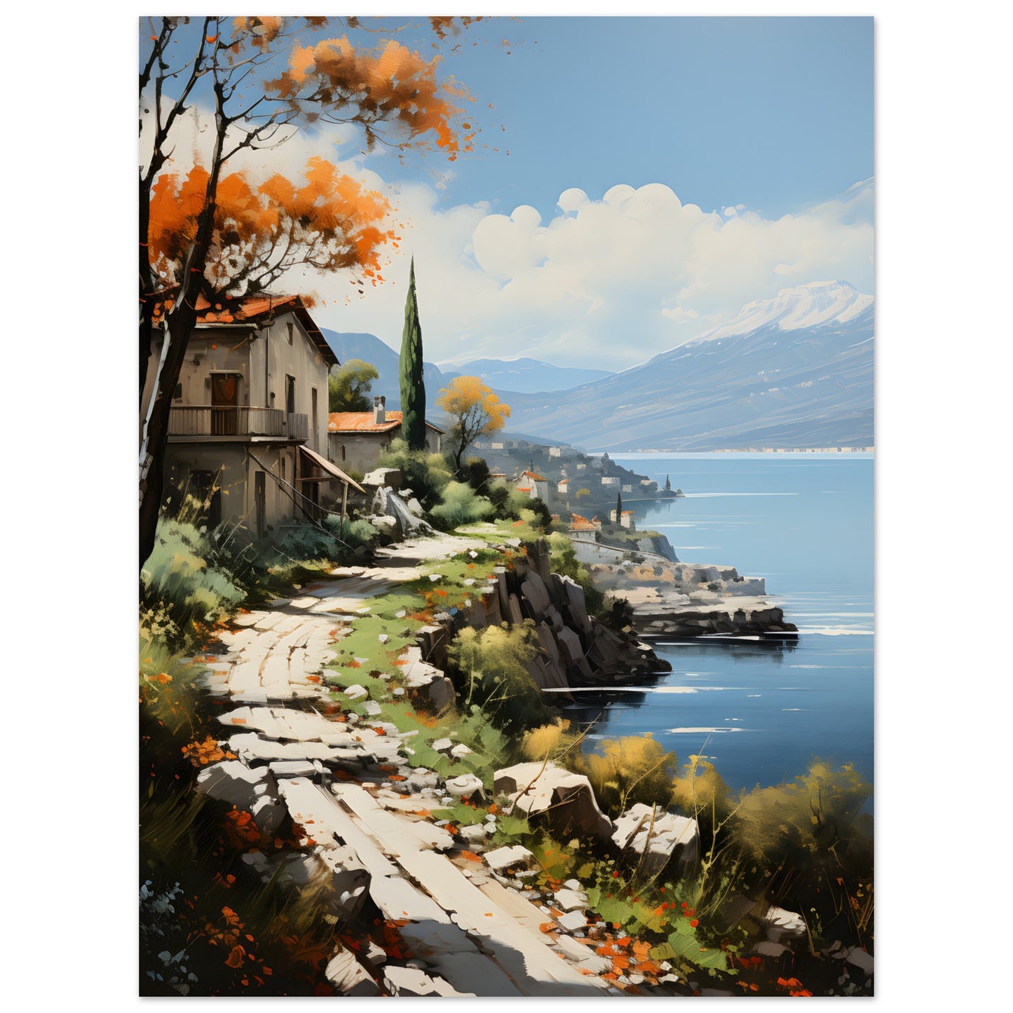 Golden Vineyards - Poster