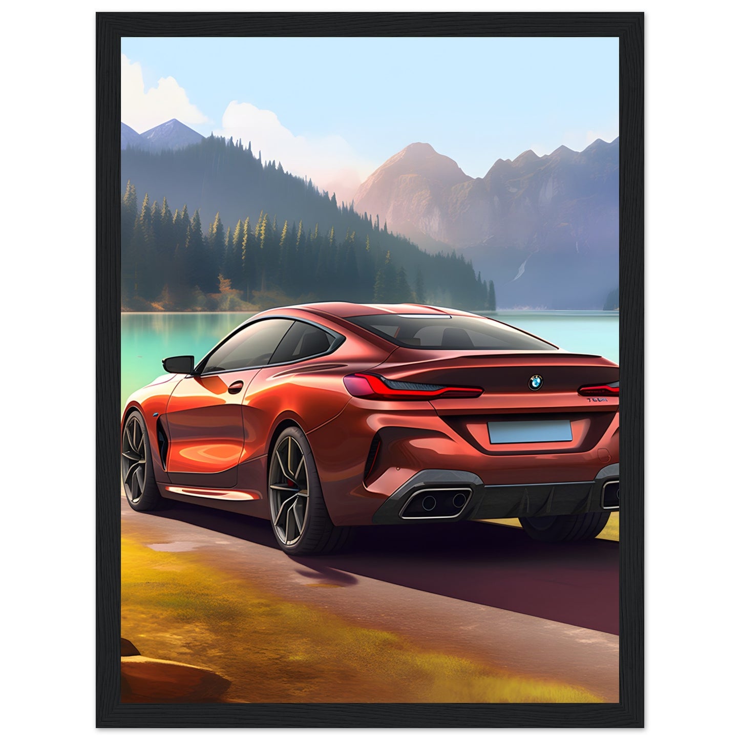 BMW 8er - Poster