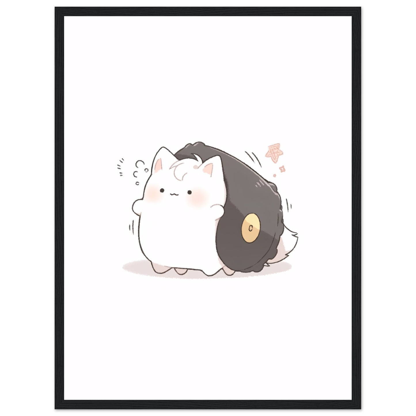 Cute Sushi Cat - Poster