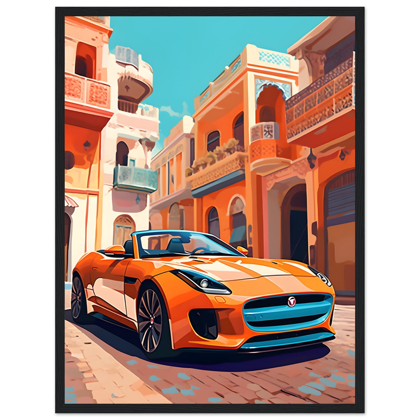 Jaguar F-Type IV - Poster