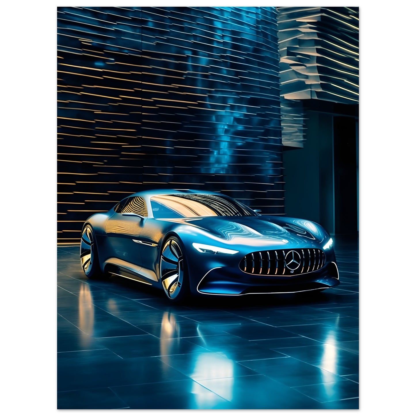 AMG GT Concept - Poster