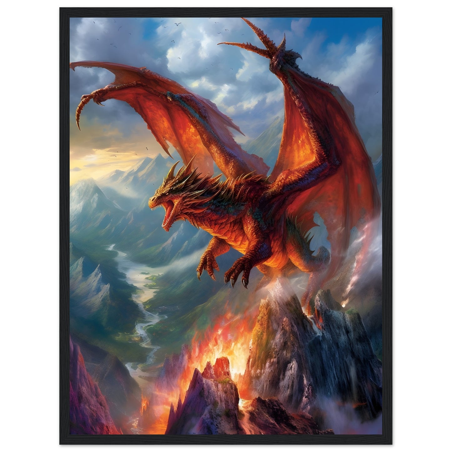 Rulers of Fire and Fury - Poster