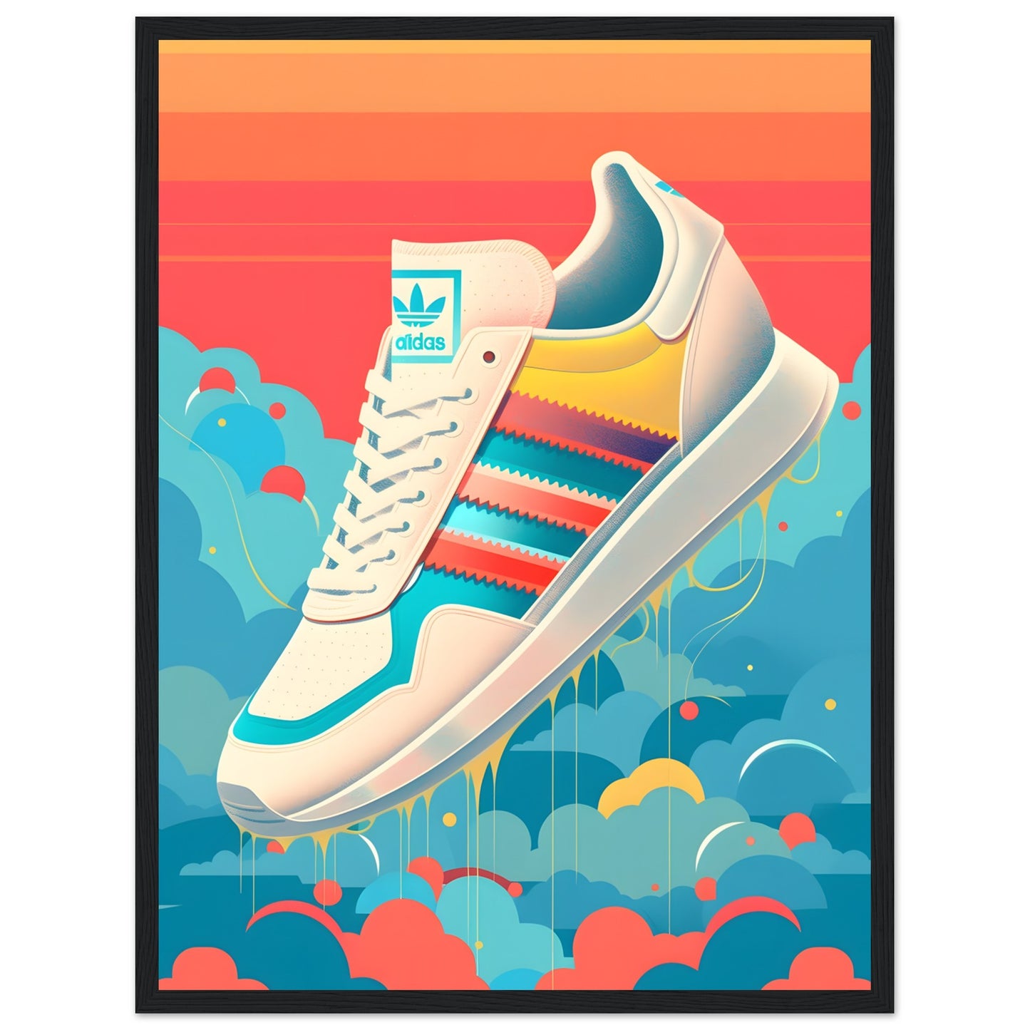 Sleek Strides - Poster