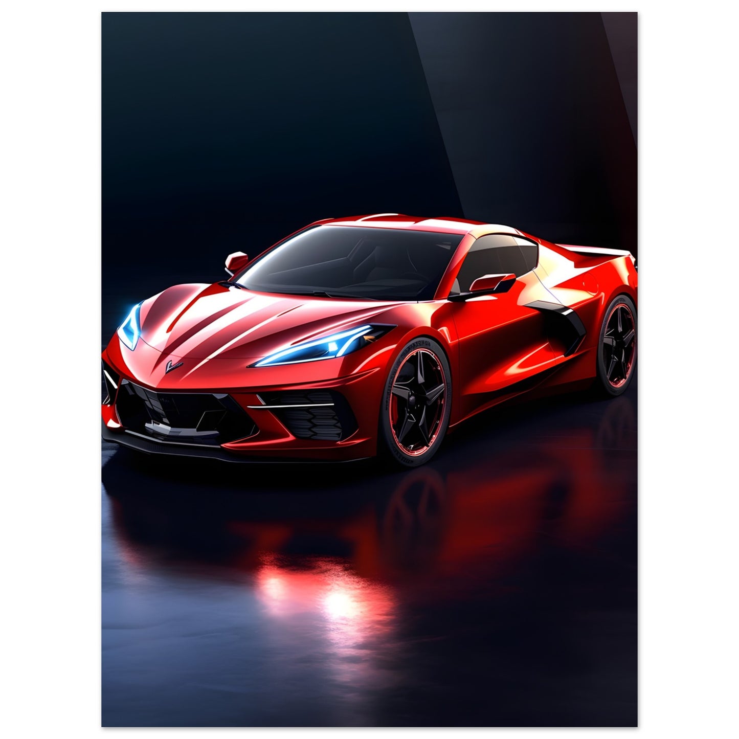 Chevrolet Corvett - Poster