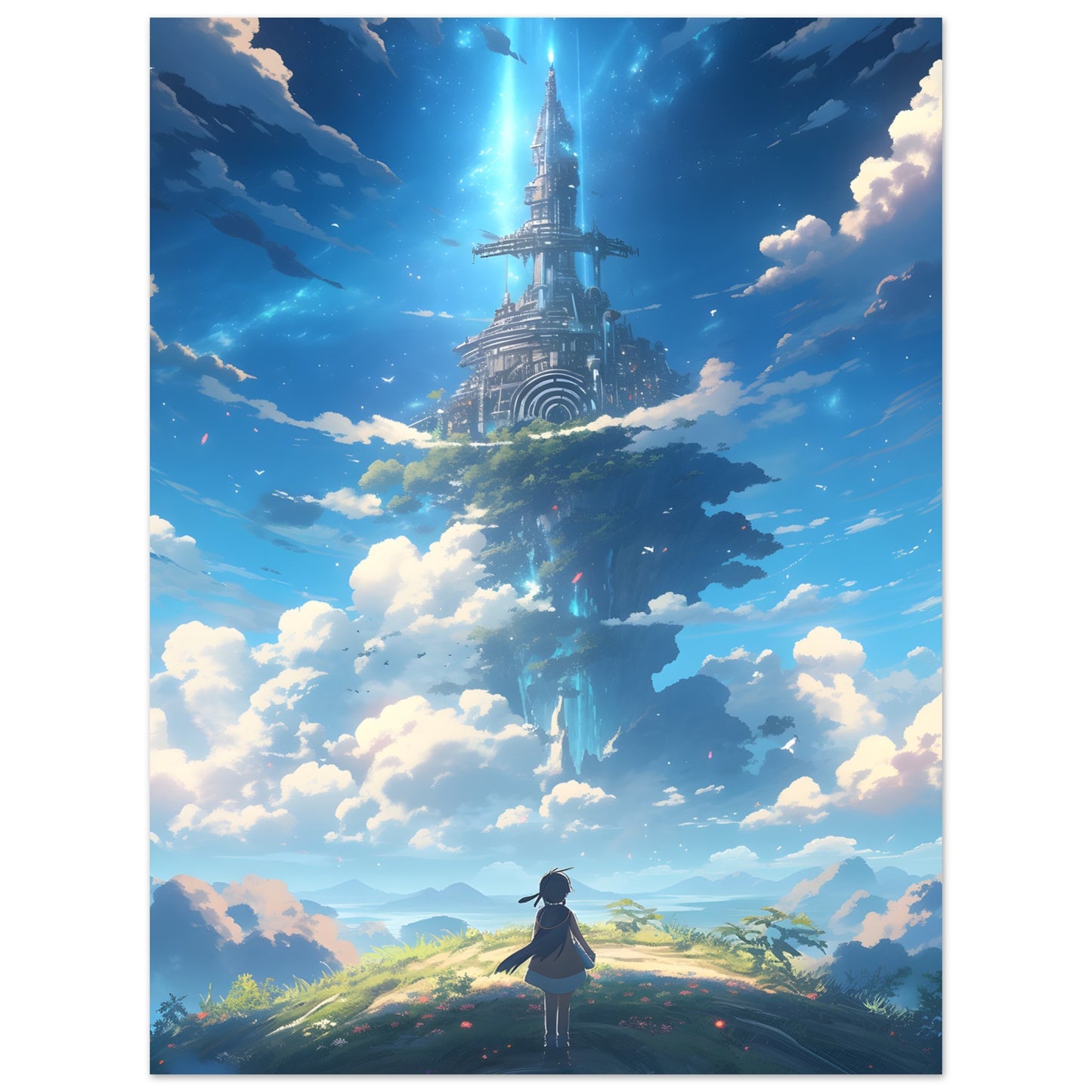 Flying Castle - Poster