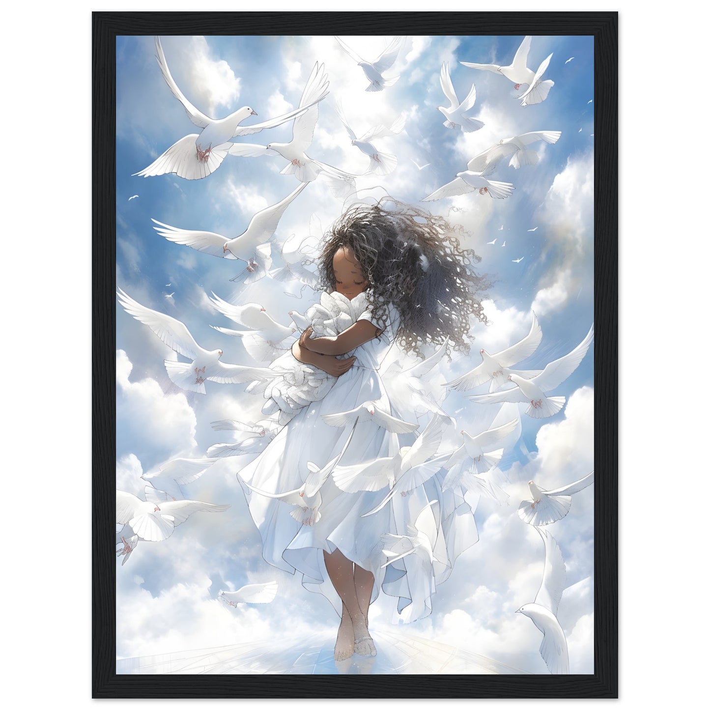 Dancing with the Clouds - Poster