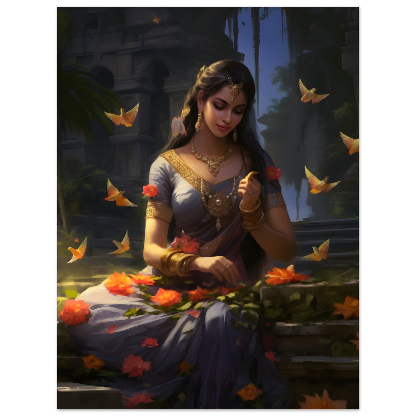 Beautiful Arabian Princess - Poster