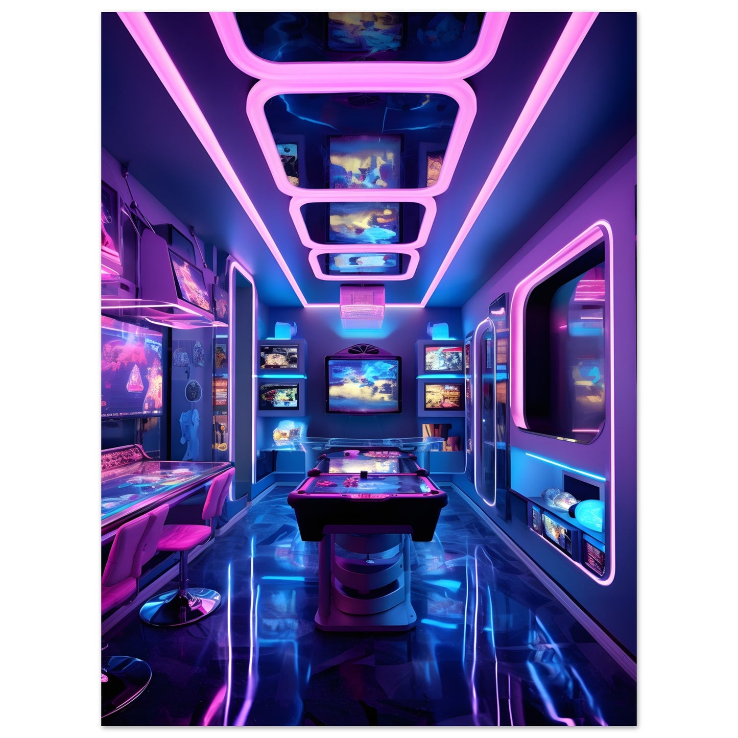 Gamer's Command Center - Poster