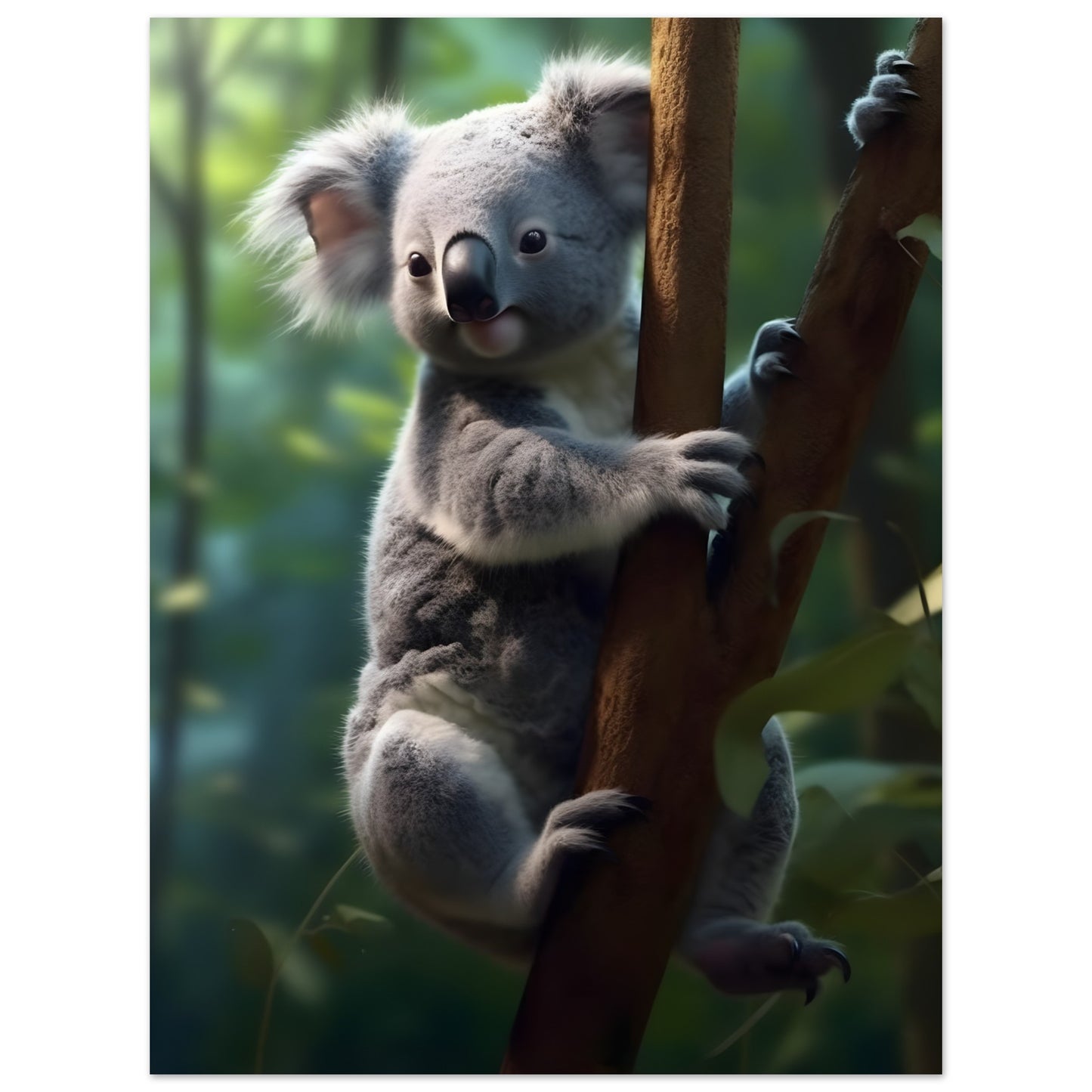 Fluffy and Fabulous - Poster