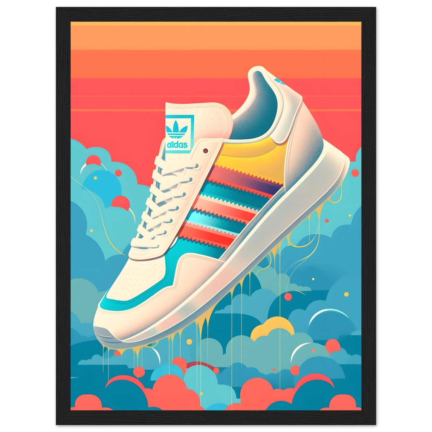 Sleek Strides - Poster