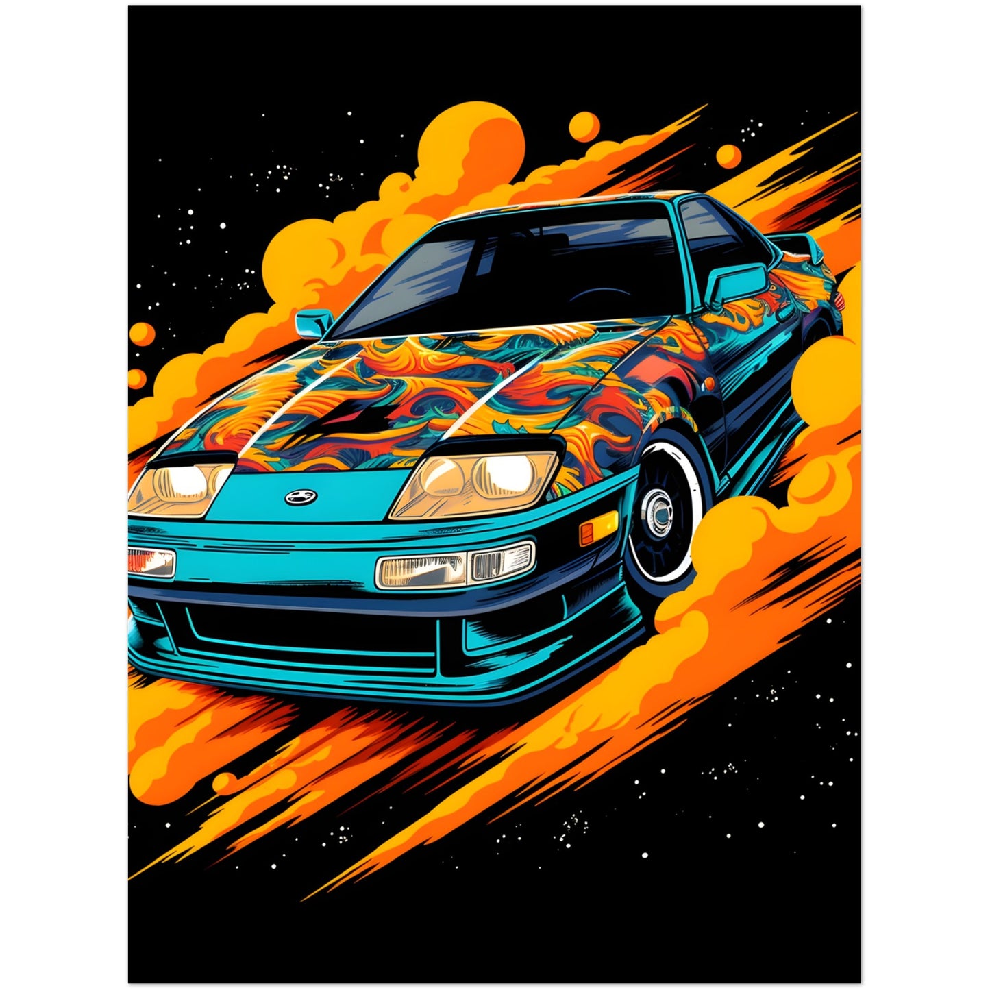Nissan 300ZX - Poster
