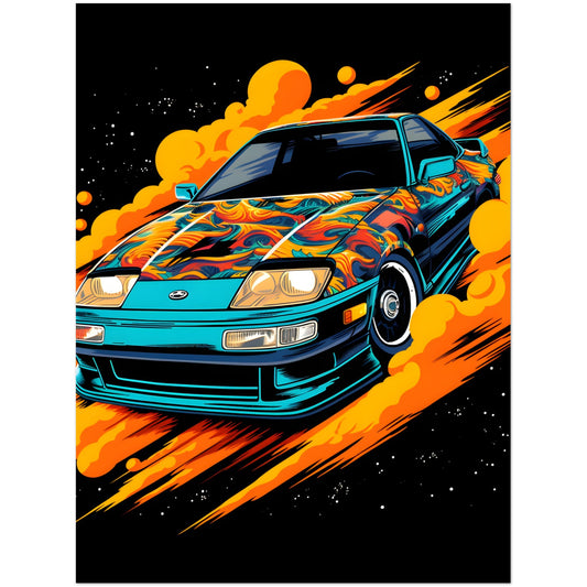 Nissan 300ZX - Poster