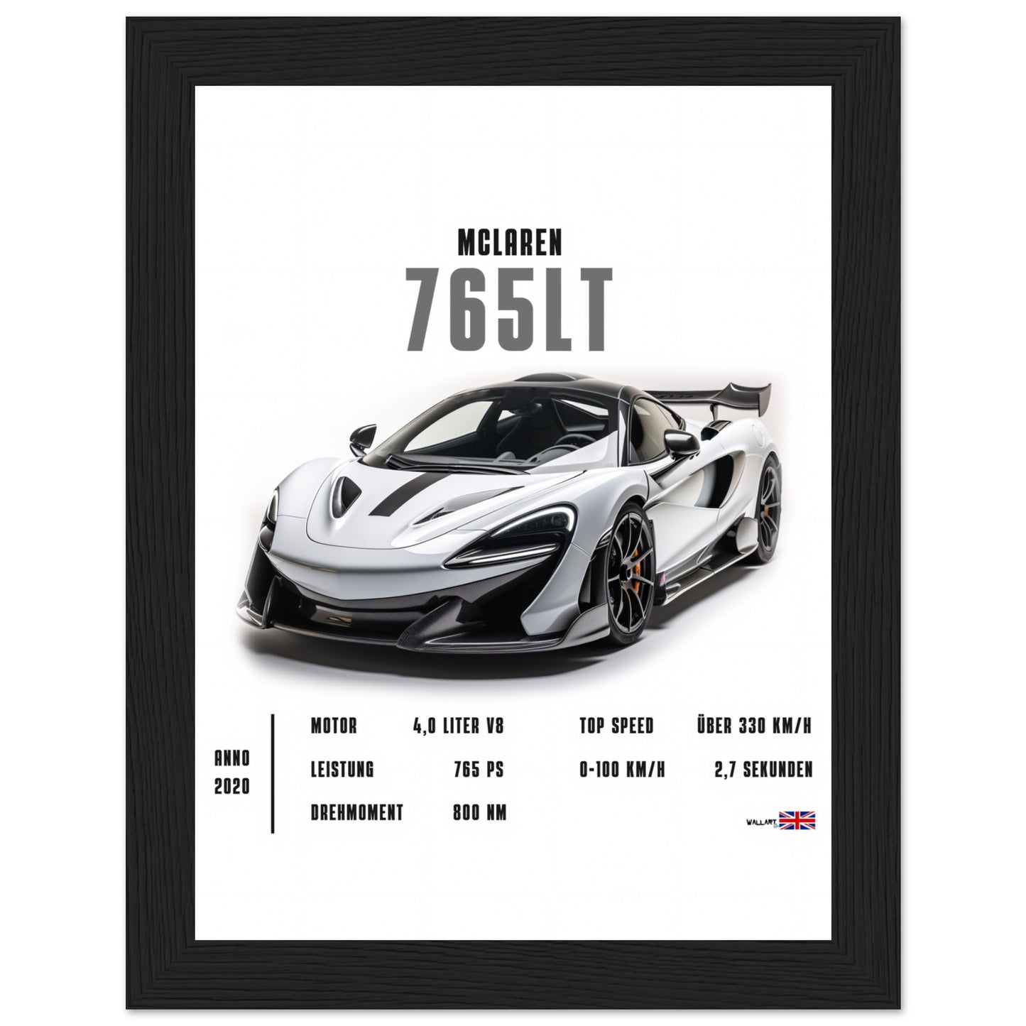 Detailed 765LT - Poster