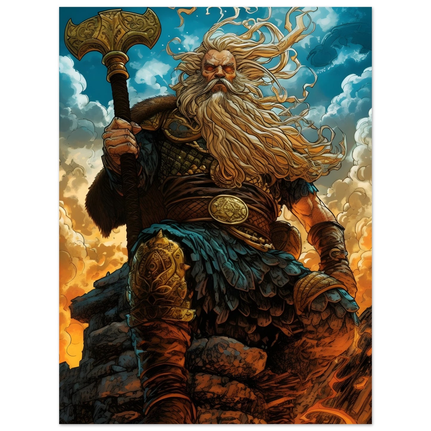 The Wise and Powerful - Poster