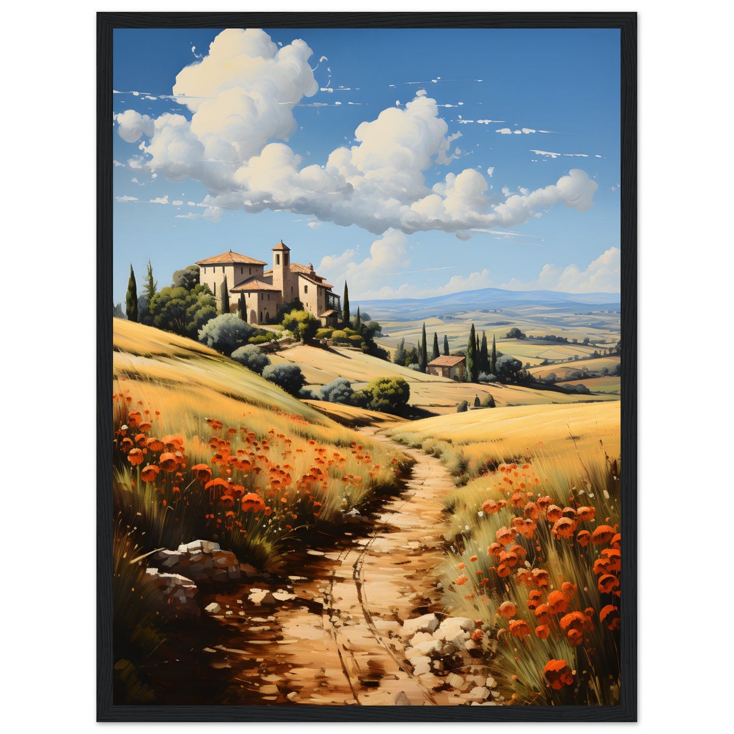 Countryside Serenity - Poster