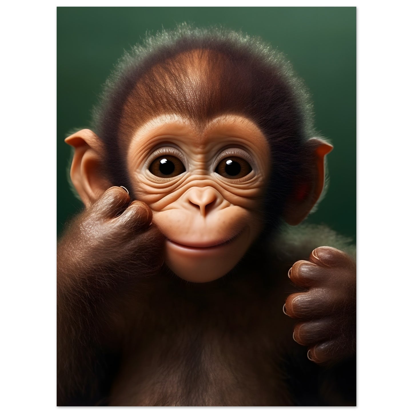 Baby Monkey - Poster