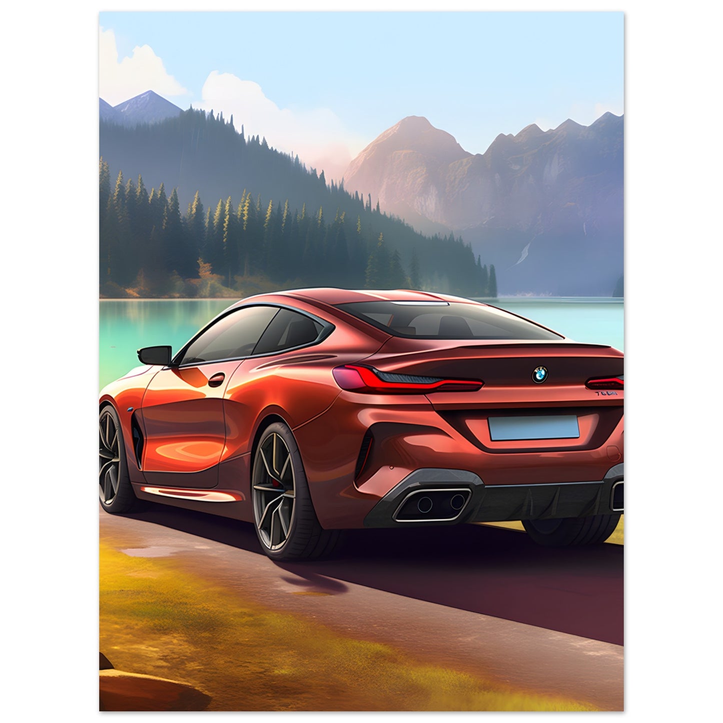 BMW 8er - Poster