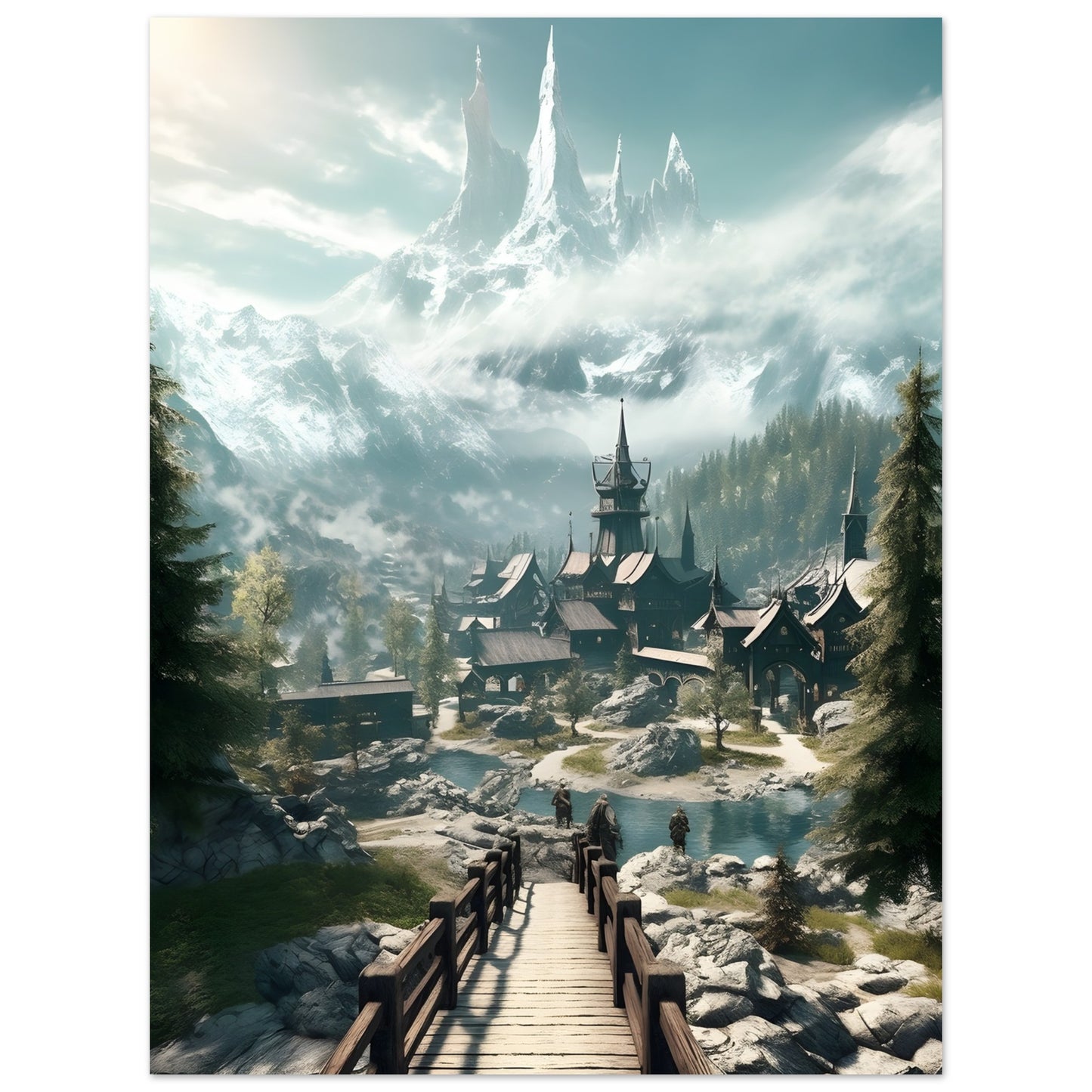 Carrera Blanca - Póster 