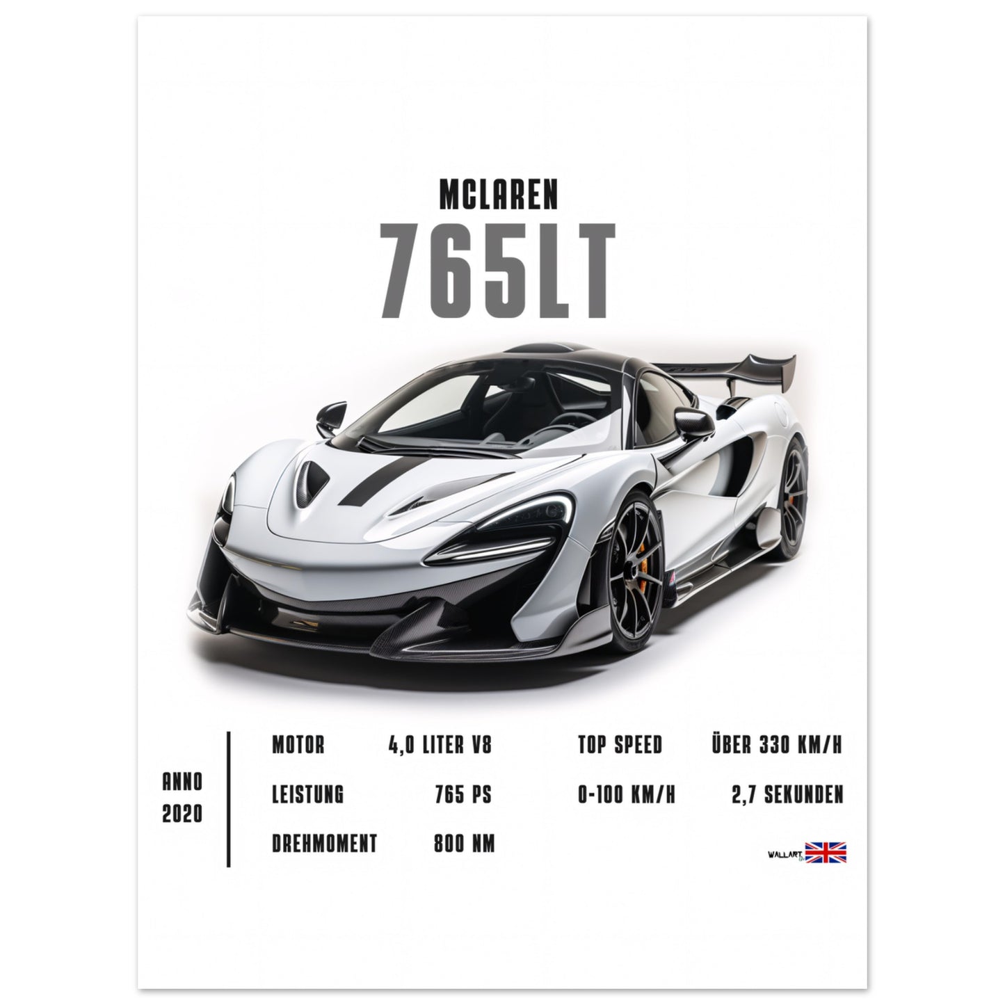 Detailed 765LT - Poster