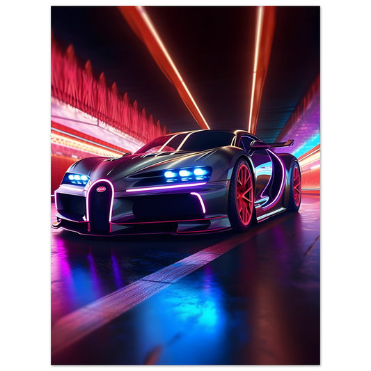 Bugatti Chiron - Poster