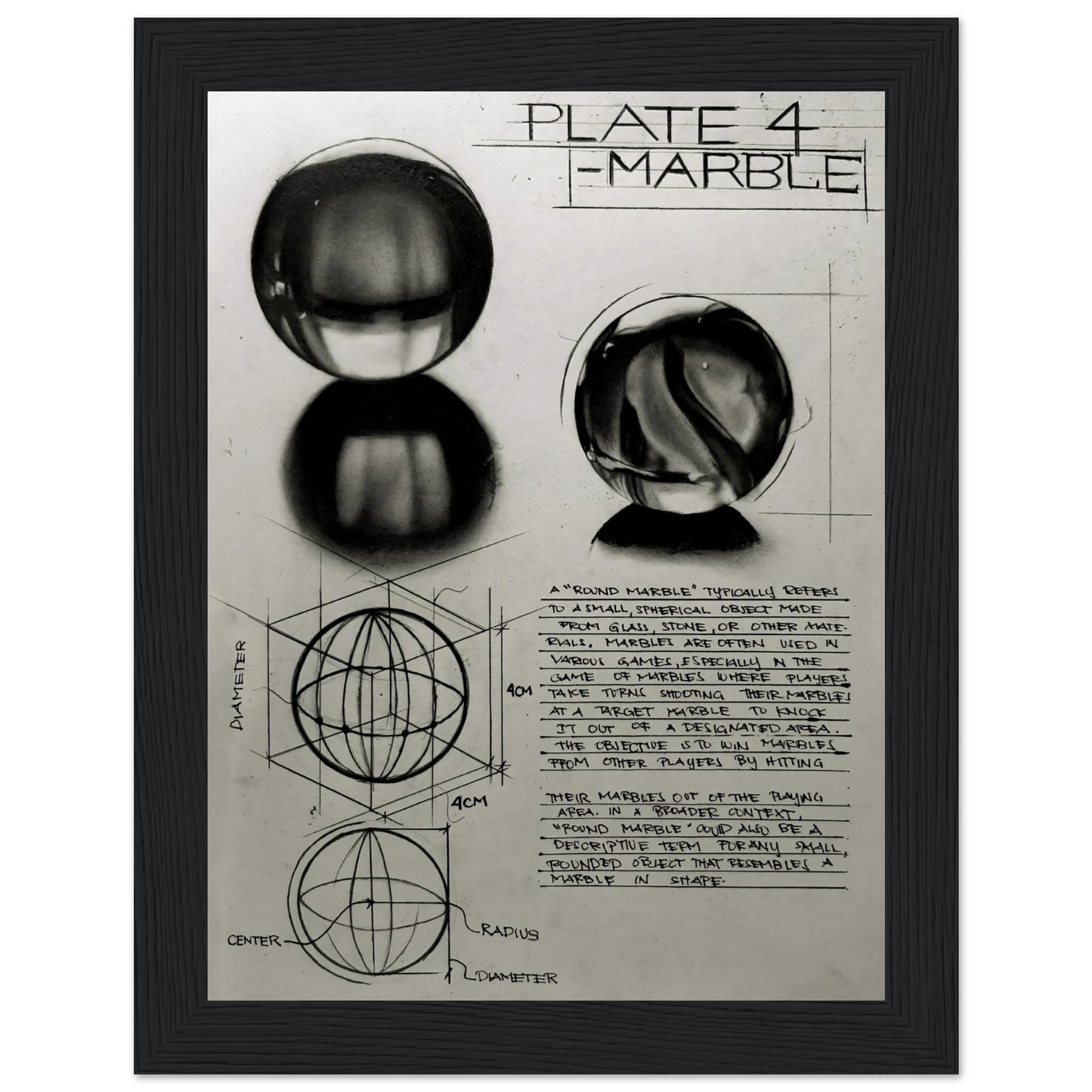 Marble - Poster