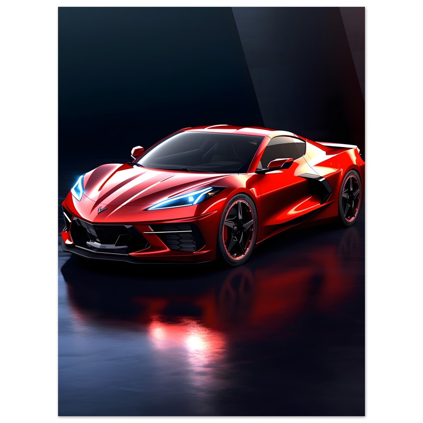 Chevrolet Corvett - Poster