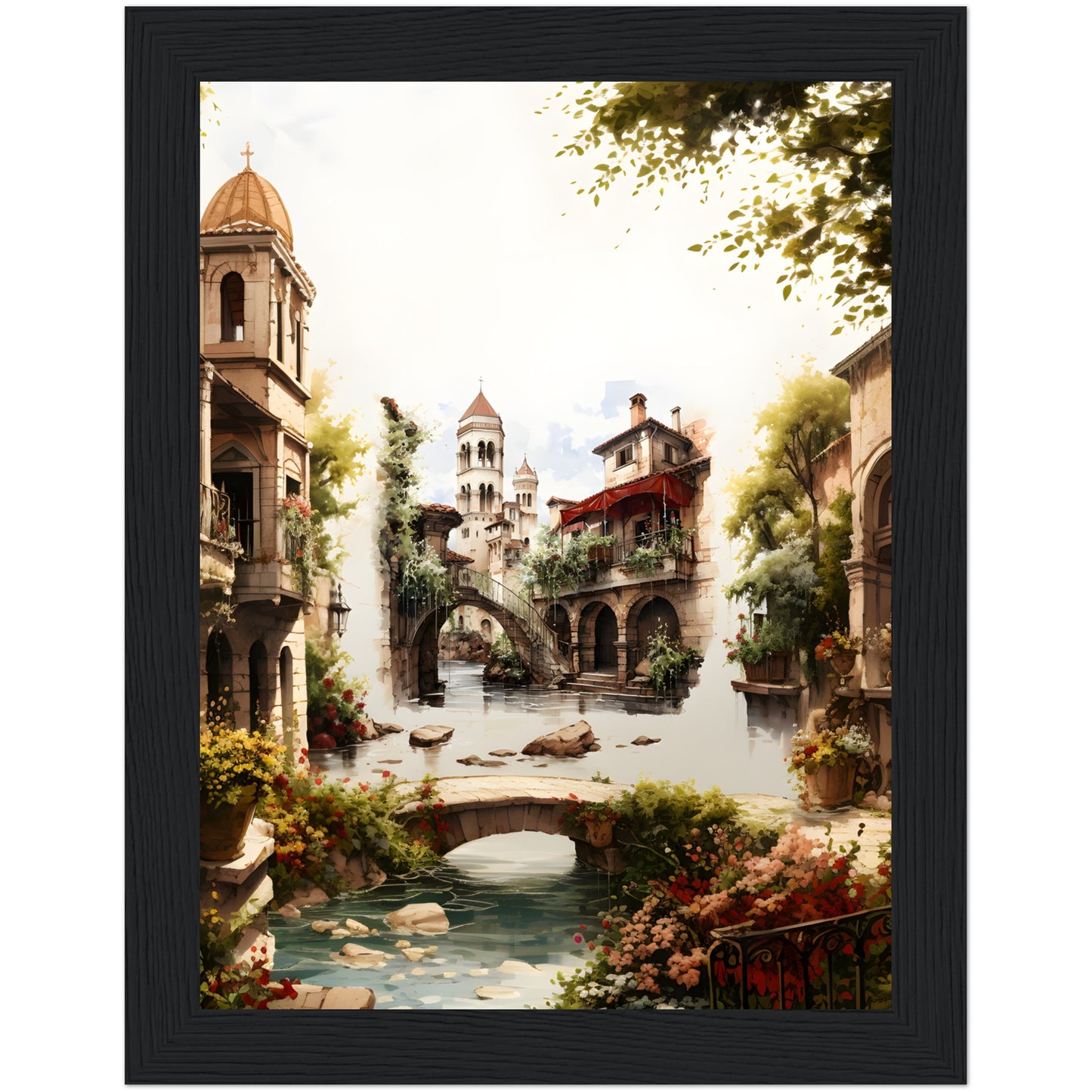 Venetian Reflections - Poster