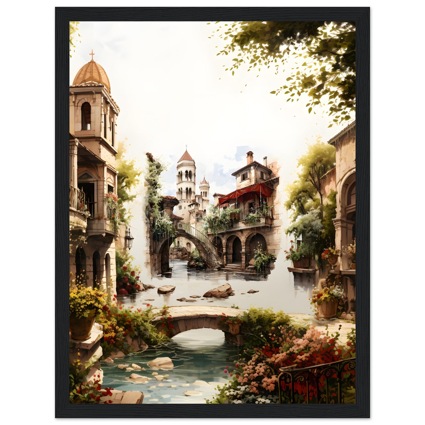 Venetian Reflections - Poster