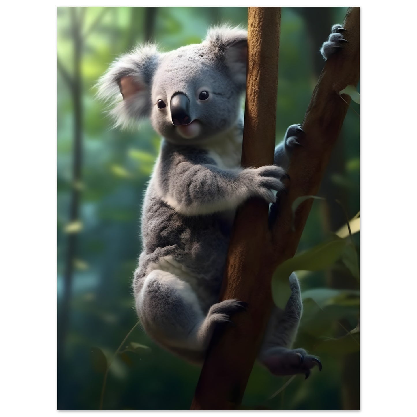 Fluffy and Fabulous - Poster