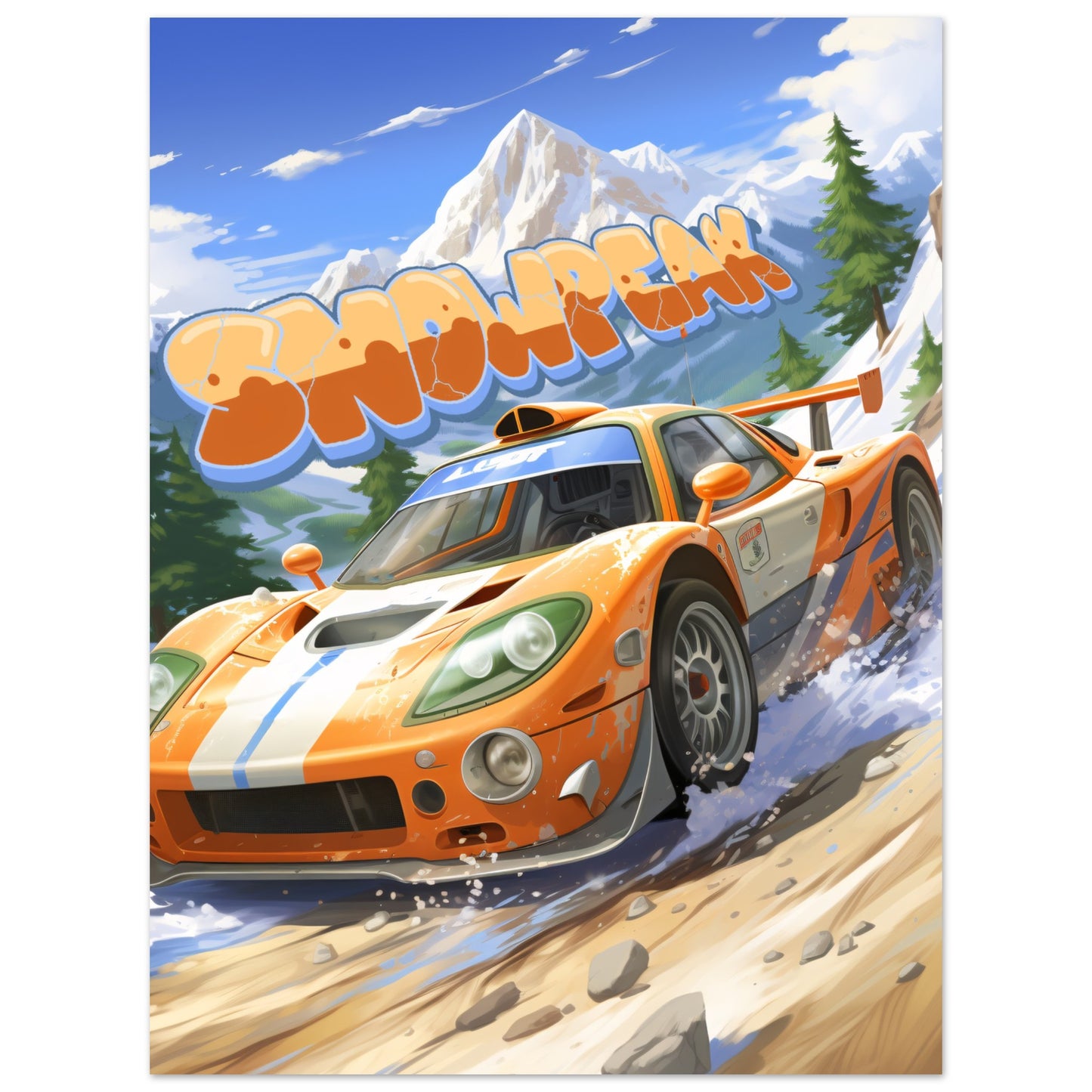 Snowpeak F1 LM - Poster