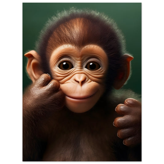 Baby Monkey - Poster